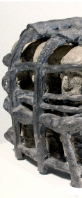 In Vitro III; Blei, Beton; H. 28 cm; 2001