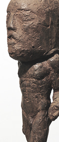Kuros VIII; Gußeisen; H: 47 cm; 2012